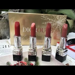 dior lips mini set 4pcs
